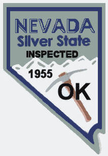 (image for) 1955 Nevada Inspection sticker